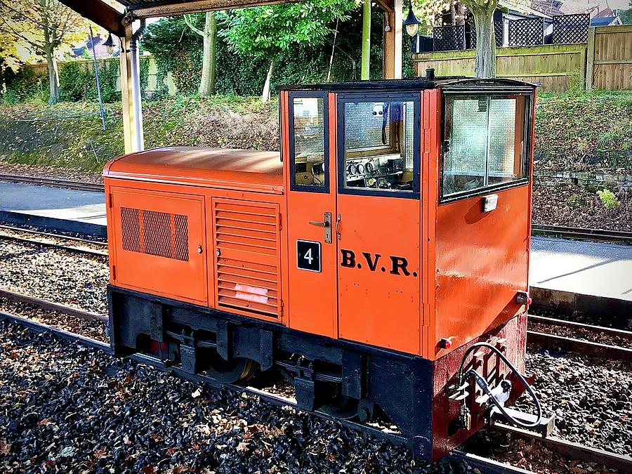 BVR 4 Miniature Diesel Locomotive Photograph by Gordon James