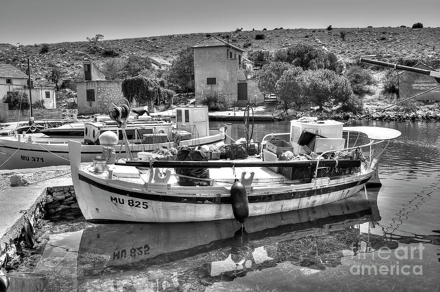 BW Kornati National Park - Croatia Photograph by Paolo Signorini - Fine ...