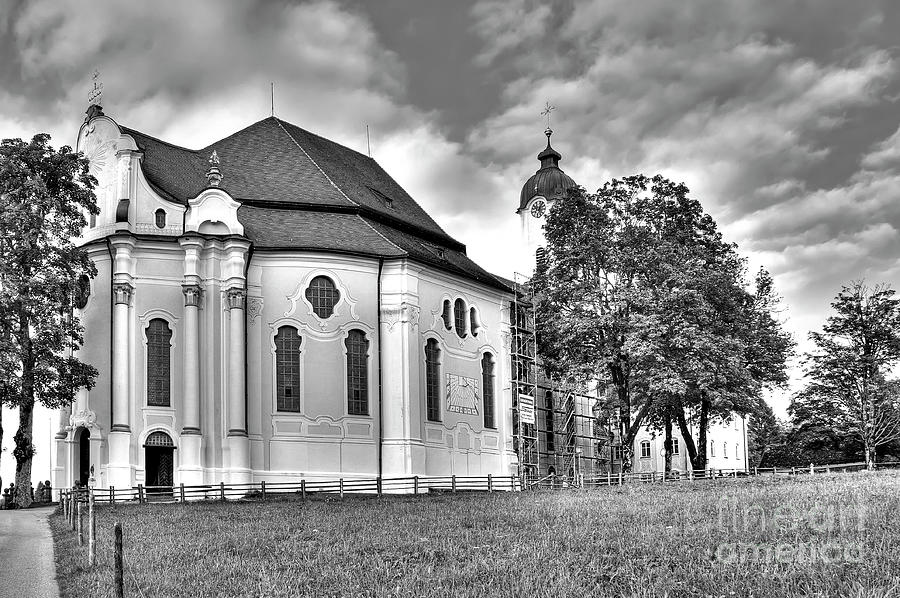 BWV Pilgrimage Church of Wiess - Steingaden Germany Photograph by Paolo Signorini