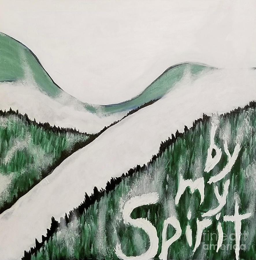 By My Spirit Painting by Curtis Sikes