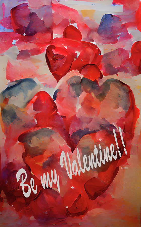 By My Valentine Digital Art by Floyd Snyder