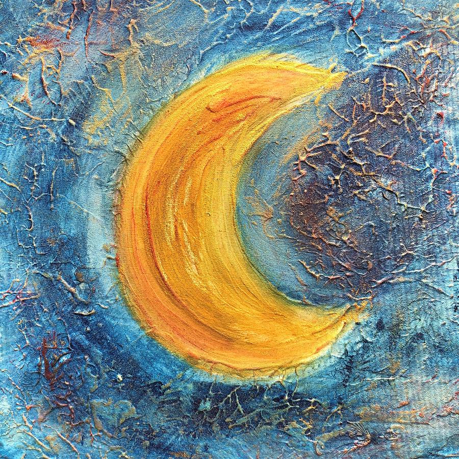 By the Light of the Moon Painting by Rachelle Stracke