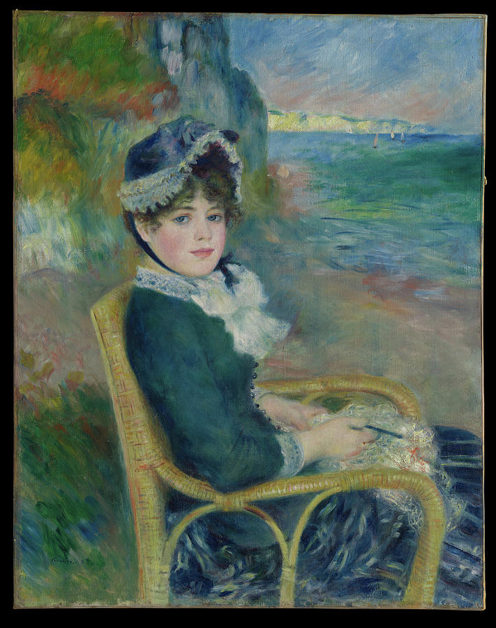 By The Seashore 1883 Auguste Renoir French Painting