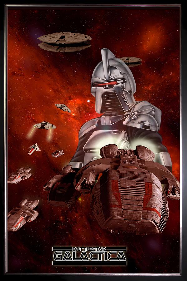 By Your Command - Retreat From The Cylons Digital Art by Mark Passmore ...