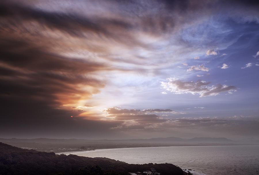 Byron Bay Sunset Photograph by Bernd Schunack