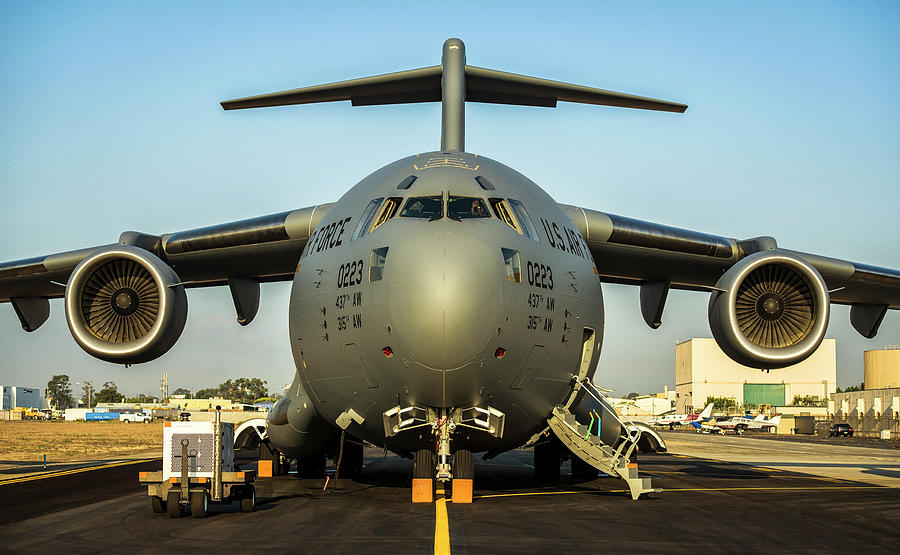 C-17 Globemaster III Photograph by USAF Dennis Sloan - Fine Art America