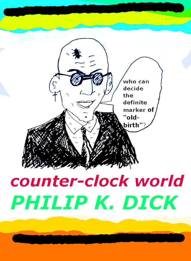 C  C W  Philp K Dick Novel Drawing