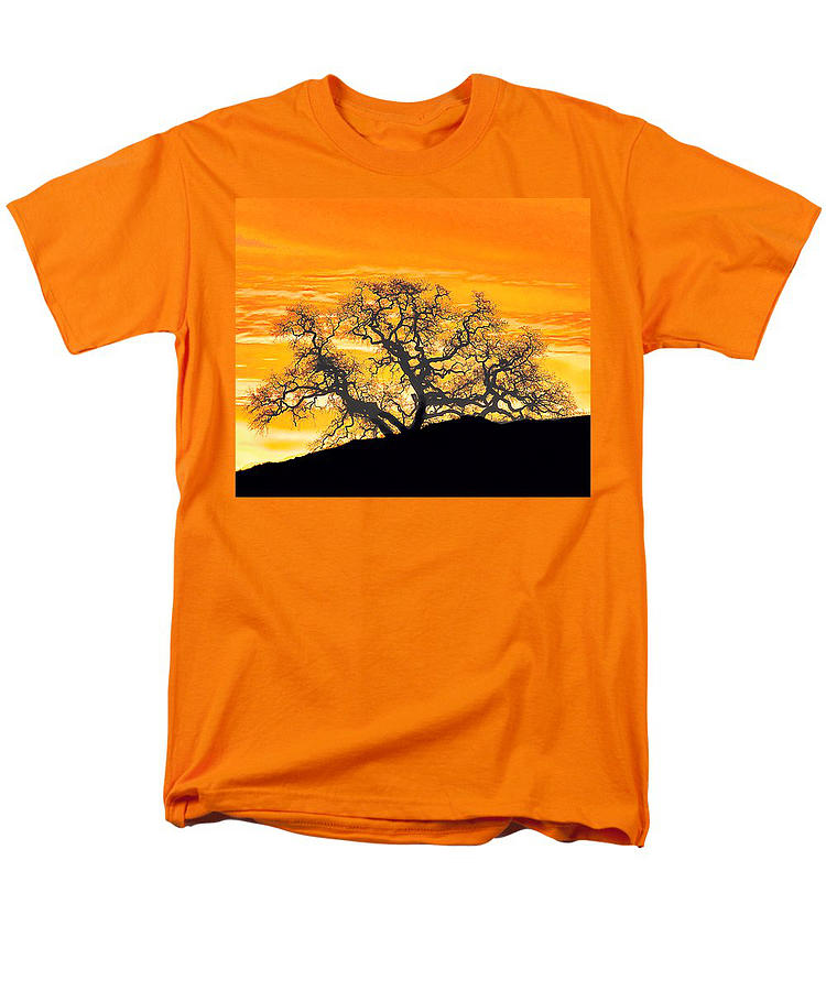 Silhouette in the Sunrise Tee Shirt - DISPLAY ONLY Photograph by John ...