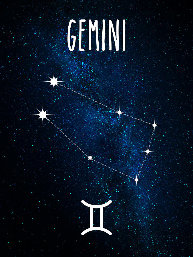 C01 Gemini Digital Art by Andrea Gatti