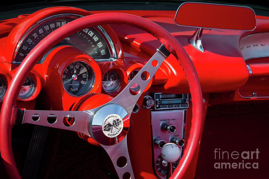 C1 Dash in Red Photograph by Dennis Hedberg