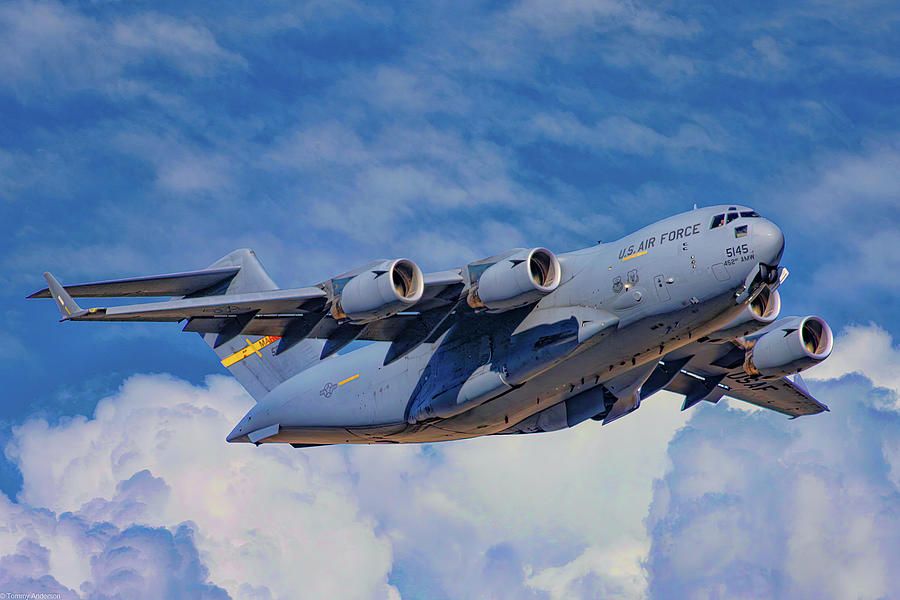 C17 Globemaster III Photograph by Tommy Anderson