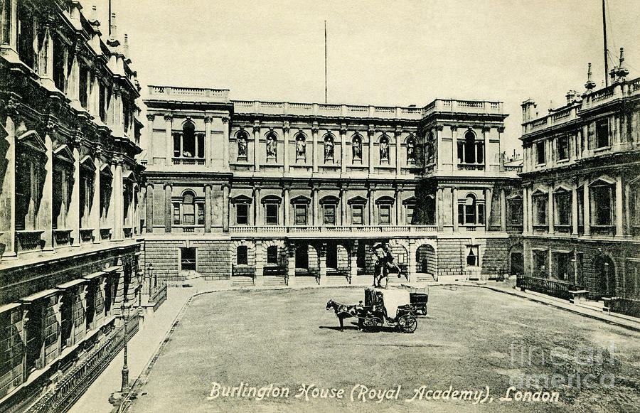 ca 1900 London Burlington House Royal Academy Photograph by Heidi De Leeuw