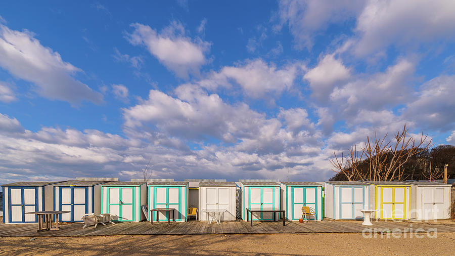 Cabanas in Winter Photograph by Sean Mills