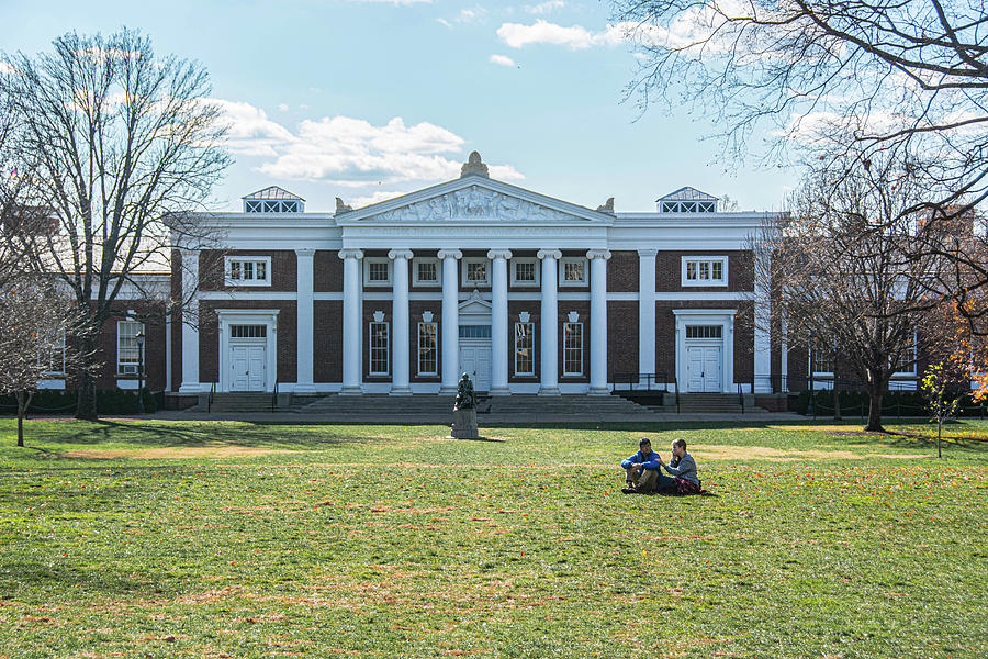 Cabell Hall UVA Photograph by Linda Eszenyi