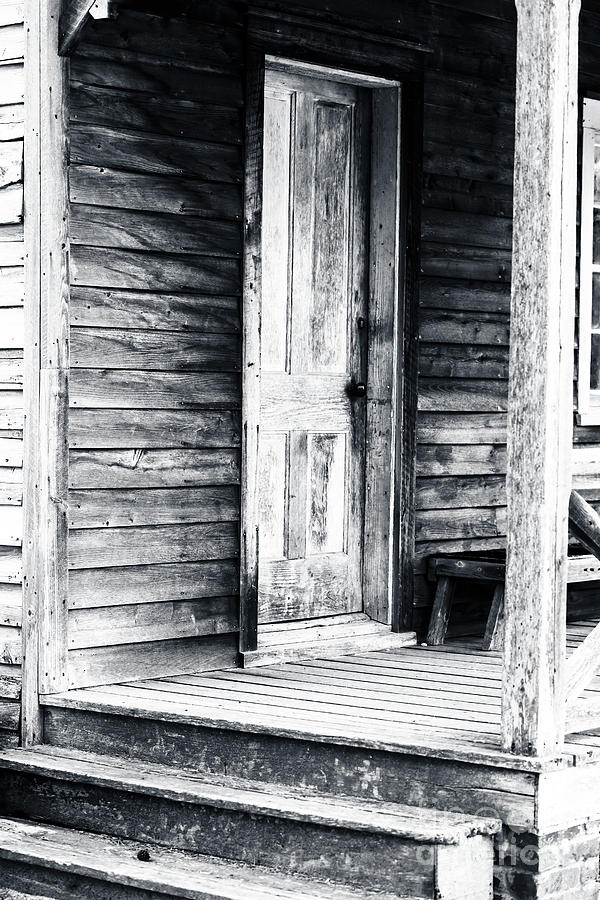Cabin Door in the Pine Barrens Photograph by John Rizzuto