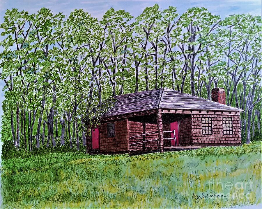 Cabin Fever Drawing by Olga Silverman