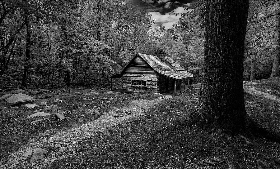 Cabin in Cades Cove II Photograph by Jon Glaser