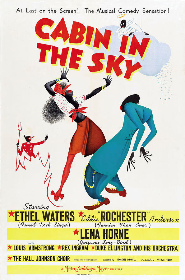CABIN IN THE SKY -1943-, directed by VINCENTE MINNELLI and BUSBY BERKELEY. Photograph by Album
