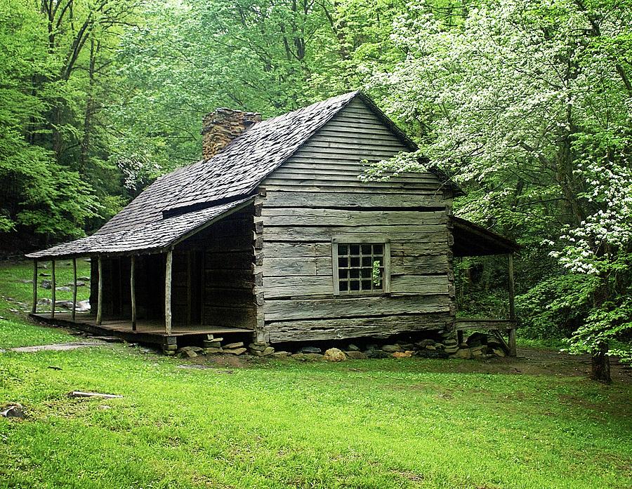 Cabin In The Smokies 2 Photograph
