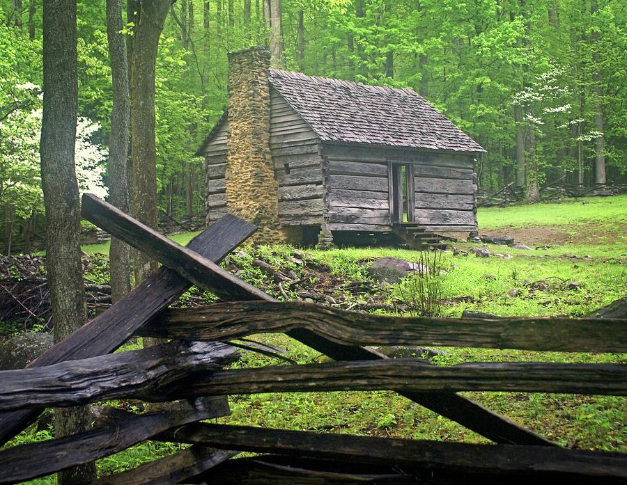 Cabin In The Smokies 3 Photograph