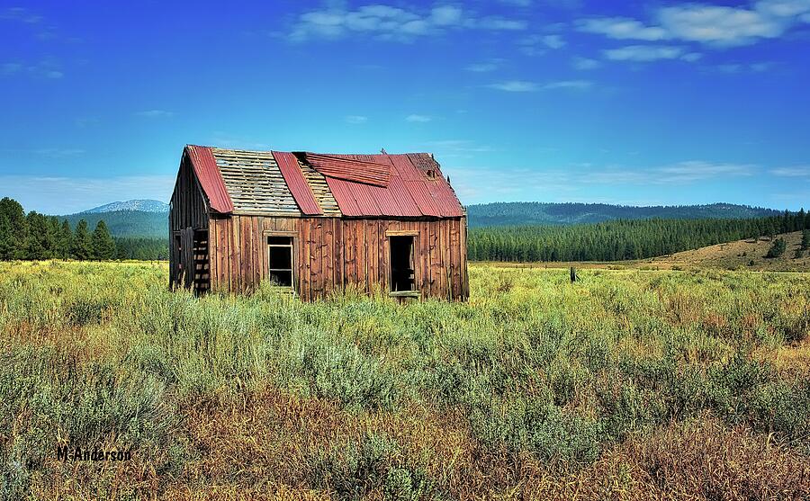 Cabin on the Prairie Photograph by Michael R Anderson - Fine Art America