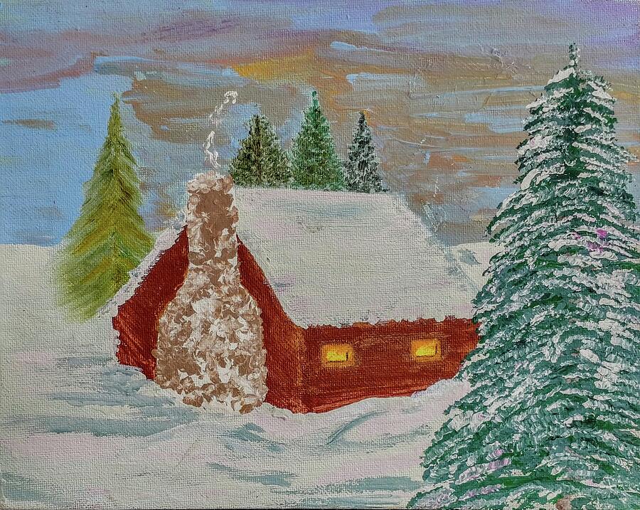 Cabin Painting by Stacey Torres Cabin Painting by Stacey Torres