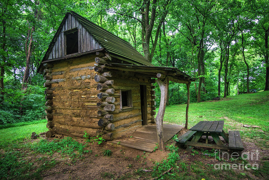 Cabin - Union Fort Duffield - West Point - Kentucky  Photograph by Gary Whitton