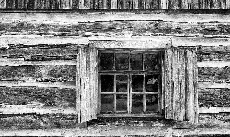 Cabin Window Photograph by Paul W Faust - Impressions of Light