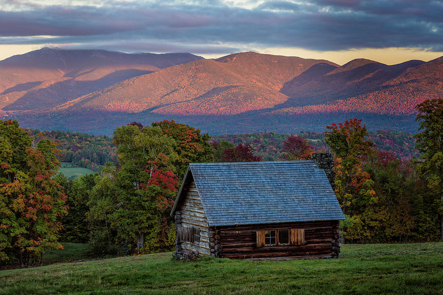 Cabin With a View, Sugar Hill, NH Photograph by Jeff Sinon