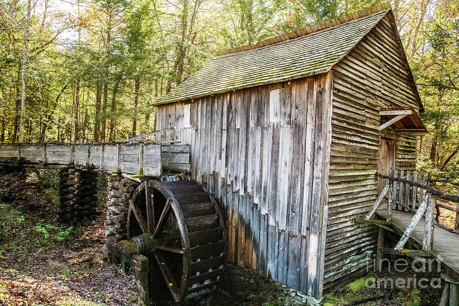 Cable Grist Mill Photograph by Scott Pellegrin