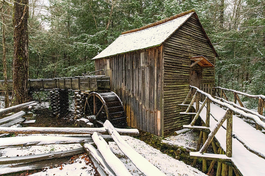 Cable Mill Great Smoky Mountains  Photograph by Douglas Wielfaert