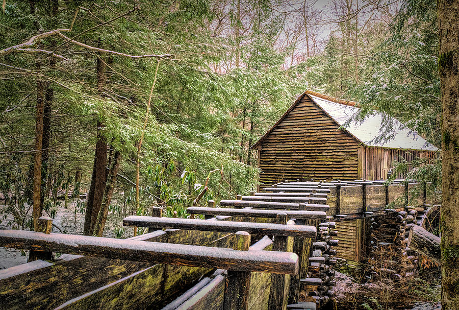 Cable Mill Great Smoky Mountains National Park III Photograph by Douglas Wielfaert