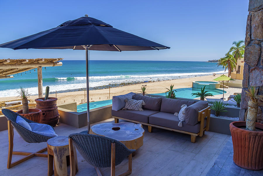 Cabo San Lucas Beachfront Resort Photograph by Scott McGuire