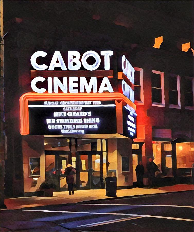 Cabot Theater, Beverly MA Photograph by Adam Green