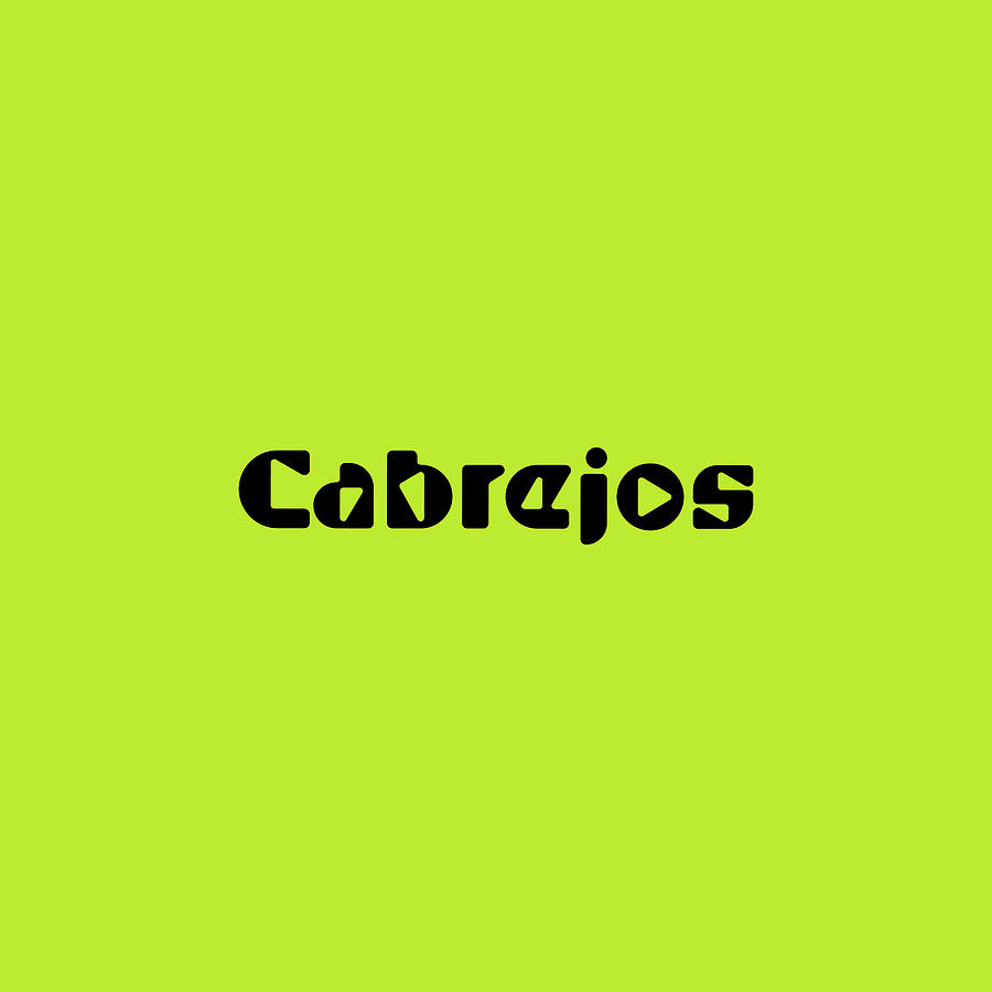 Cabrejos #Cabrejos Digital Art by TintoDesigns