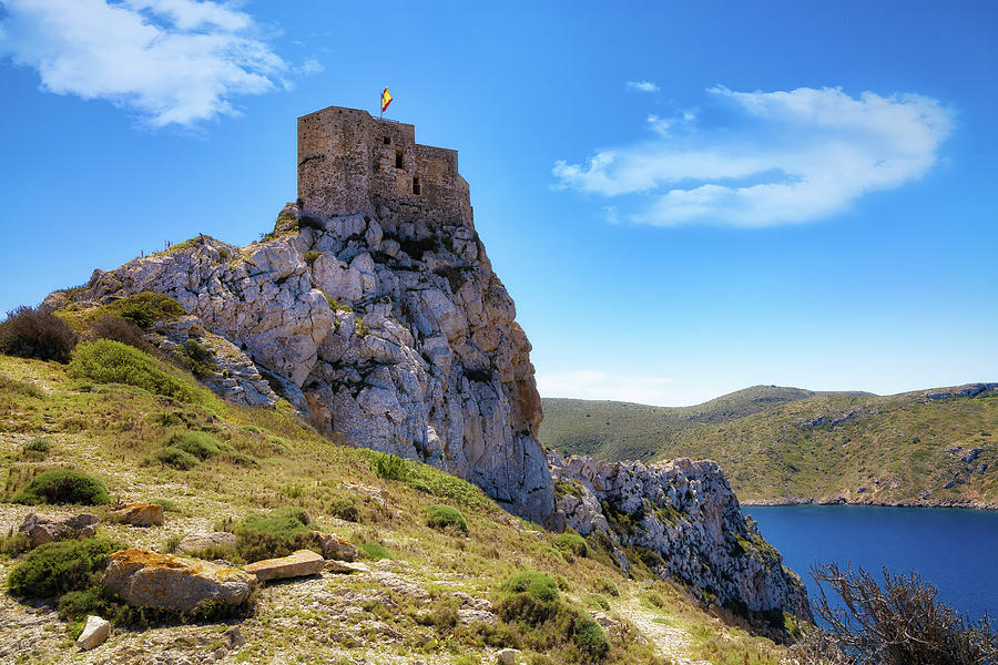 Cabrera Island Castle, Balearic Islands - Orton glow Edition Photograph ...