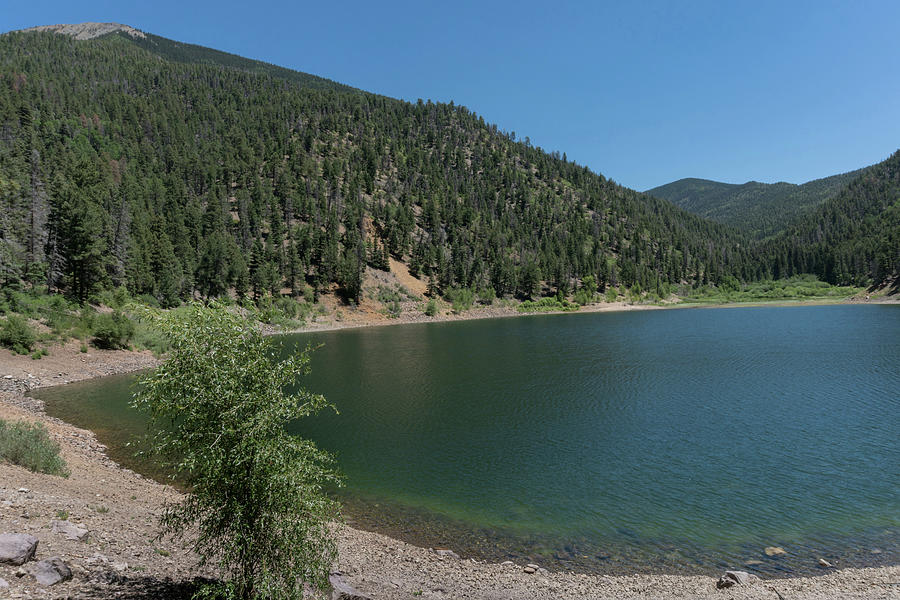 Cabresto Lake near Questa New Mexico. Photograph by Mike Helfrich