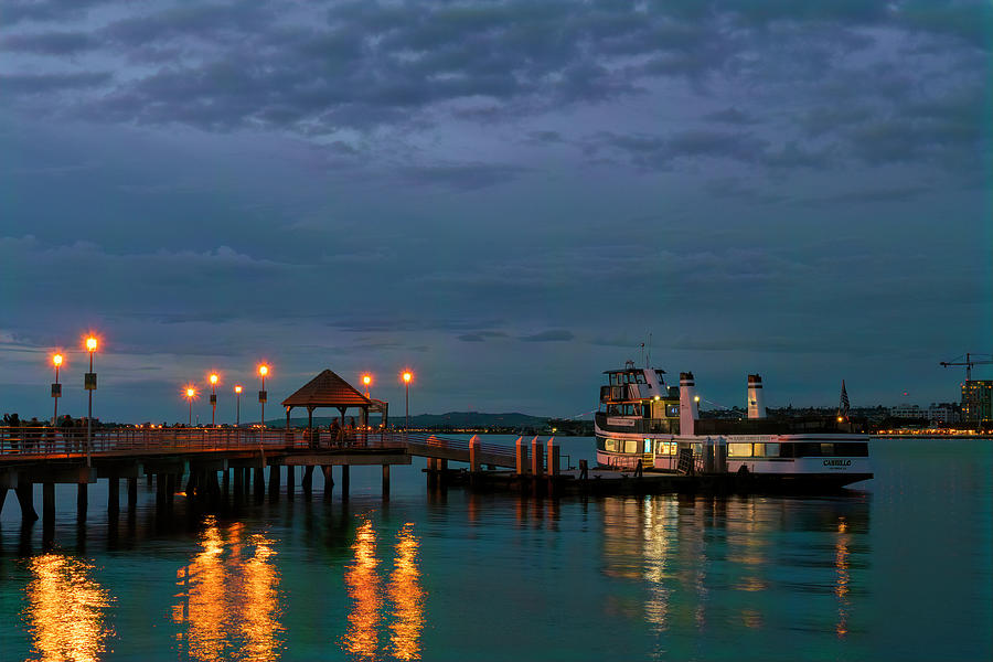 Cabrillo Ferry San Diego Coronado Island Photograph by Lindsay Thomson