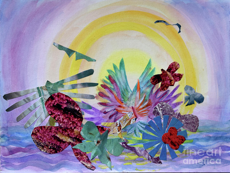 Cacophony of Flight Painting by Anne Cameron Cutri