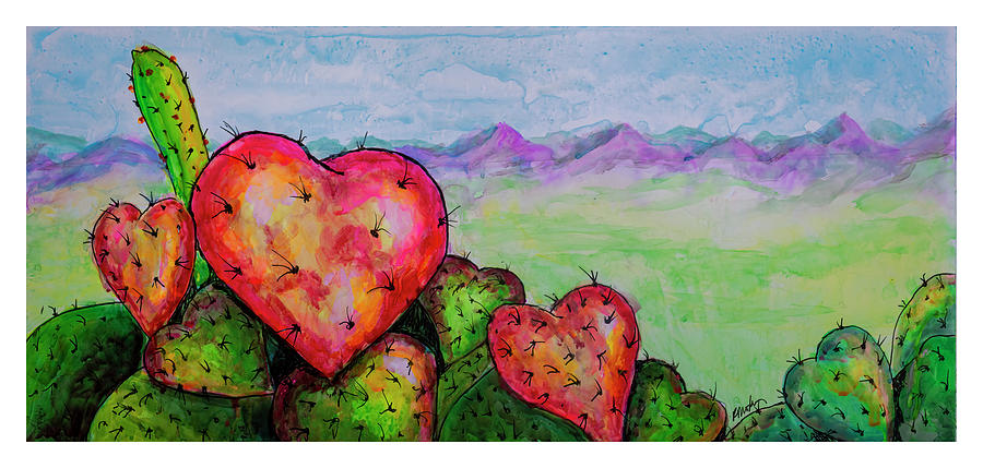 Cactus Hearts Photograph by Rick Mosher