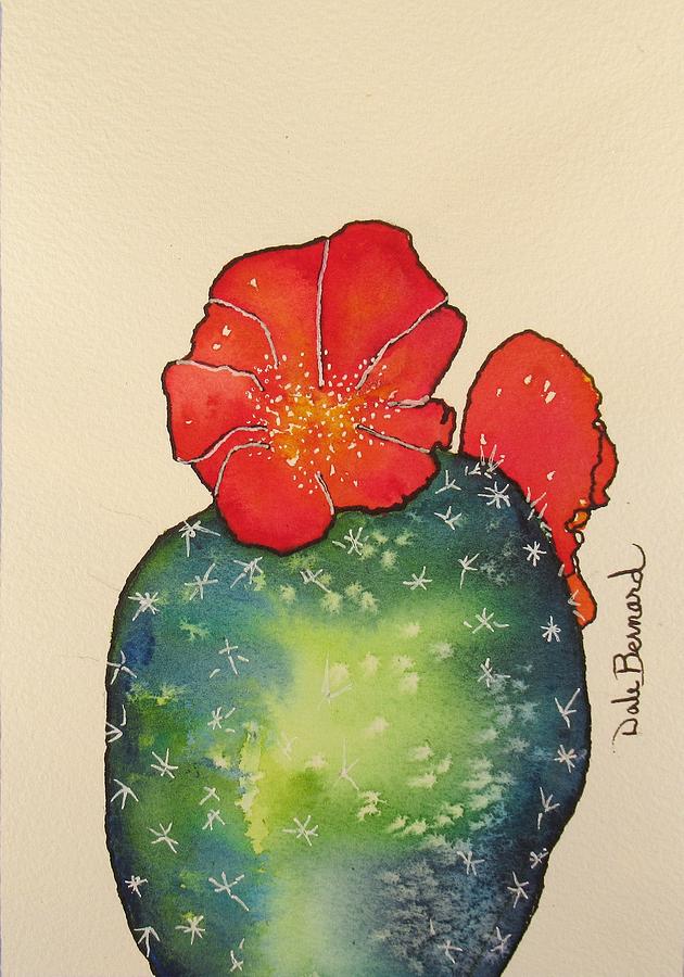Cactus Rose 2 Painting by Dale Bernard