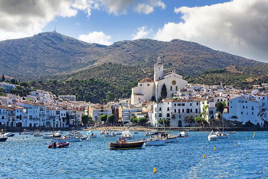 Cadaques foreshore 2, Spain Photograph by Steven Ralser