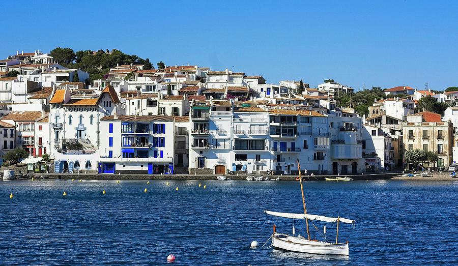 Cadaques foreshore, Spain Photograph by Steven Ralser