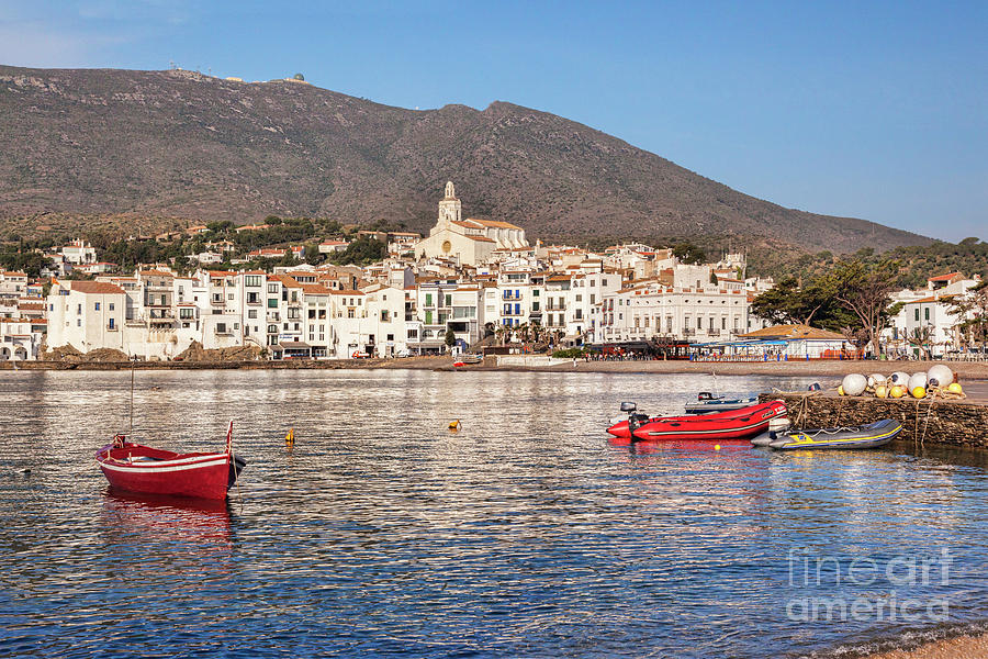 Cadaques Harbour, Spain Photograph by Colin and Linda McKie