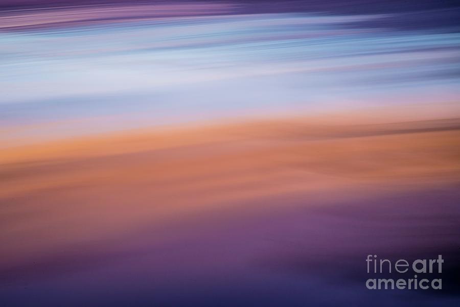 Caddo Lake Sunset - Abstract Photograph by Michael Tidwell
