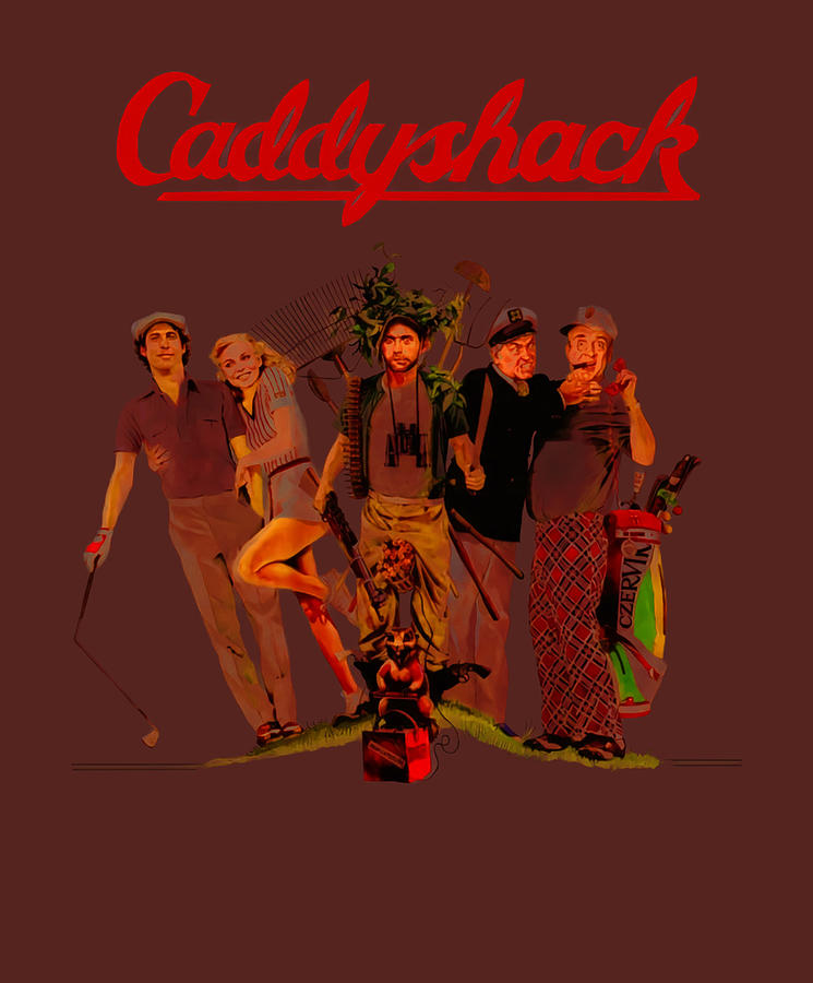 Caddyshack Digital Art by Charlie Oak - Fine Art America