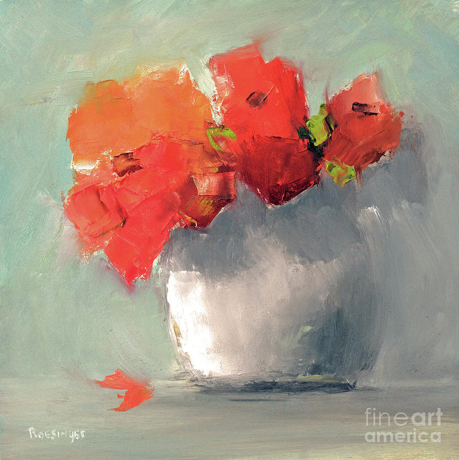 Floral Painting - Cadence #35 by Paint Box Studio Floral Painting - Cadence #35 by Paint Box Studio