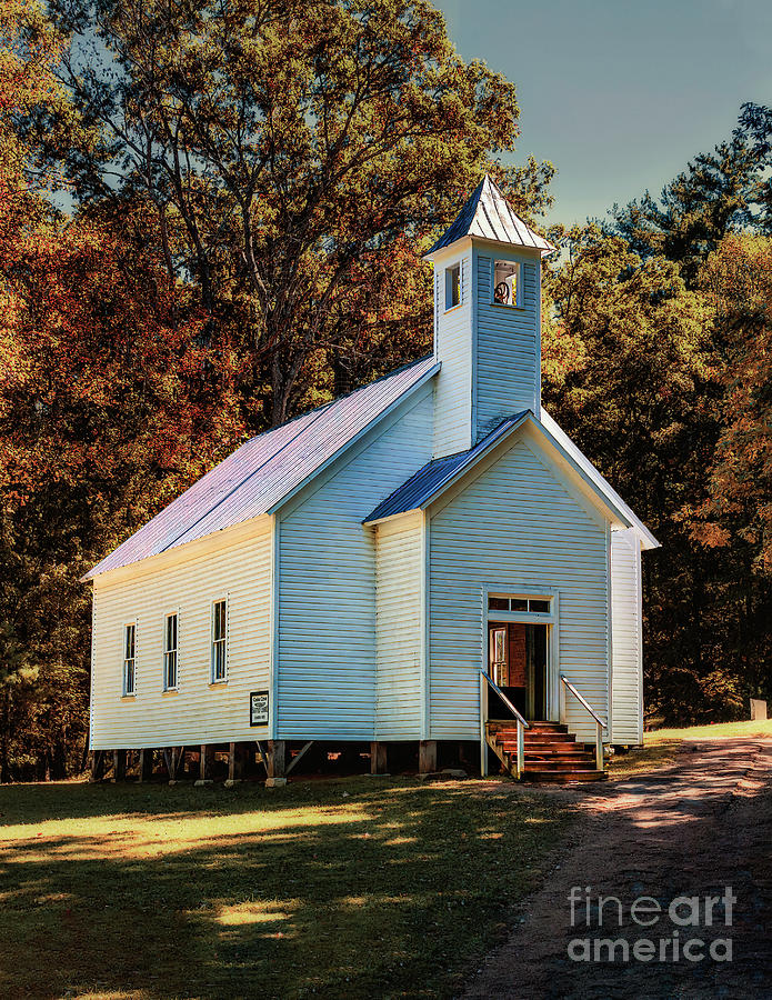 Cades Cove Baptist Church Photograph by Nick Zelinsky Jr