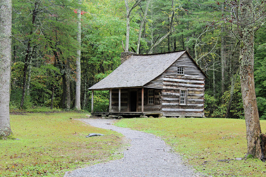 Cades Cove Cabin Photograph by Teresa Barley - Fine Art America