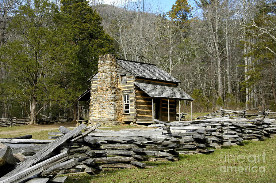 Cades Cove John Oliver Cabin Photograph By Mark Winfrey Pixels